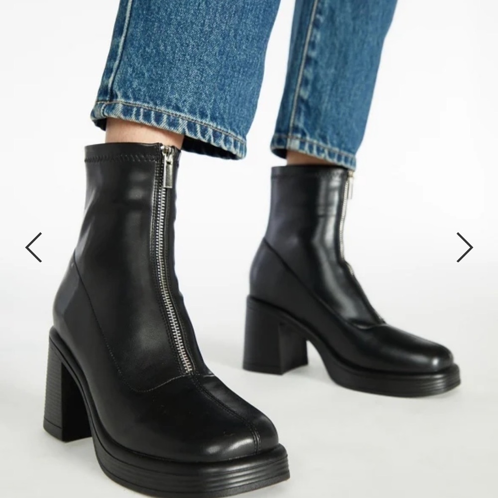 Black Heeled Bootie